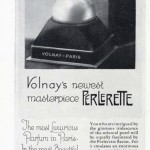 parfums volnay ad in an american magazine