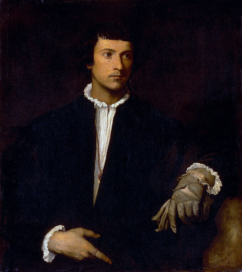 L'Homme au Gant by Titian